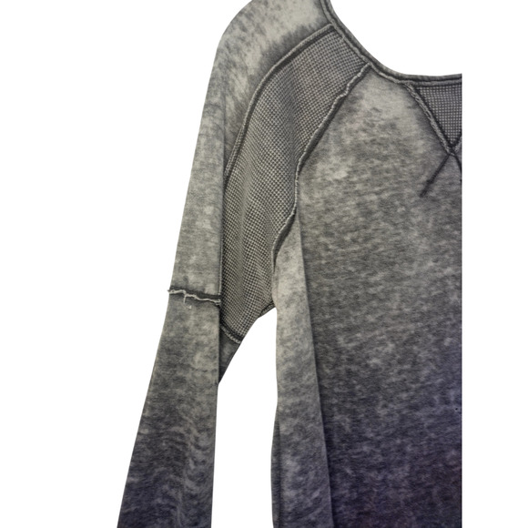 Marc New York Womens Pullover Long Sleeve Vintage Washed Sweatshirt Gray Medium - Picture 8 of 16